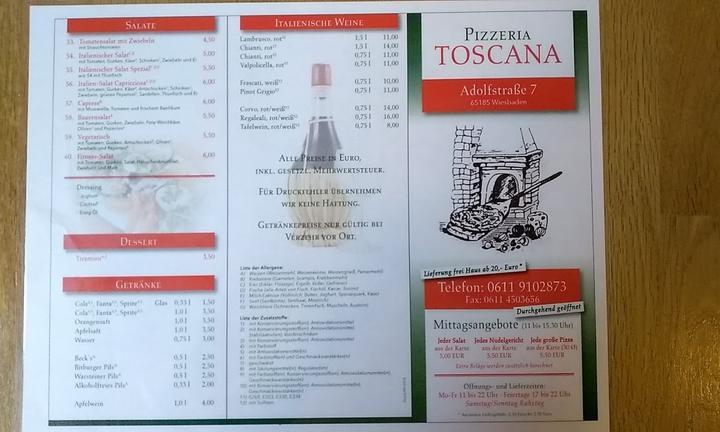 Pizzeria Toscana